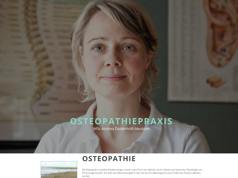 Osteopathie Neuendettelsau Screenshot